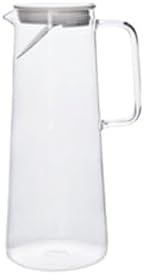 Cold Kettle Heat Resistant Glass Water Pitcher 12L White