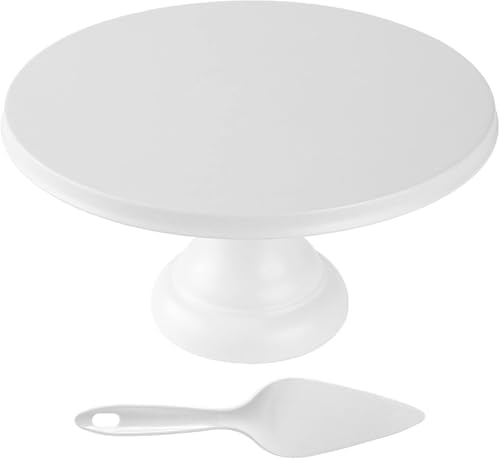 Bamboo Fiber Cake Stand with Spatula 96 Inch