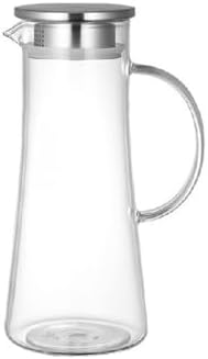 15 Liter Heat Resistant Glass Pitcher With Lid