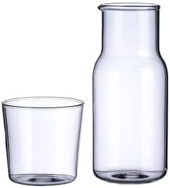 Glass Cold Hot Water Pitcher Set 400ML