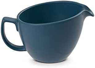 Nambe Aurora Blue Orbit Cream Pitcher