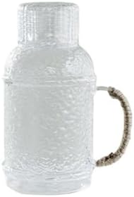 2200ml Glass Pitcher with Leak-Proof Lid and Cup
