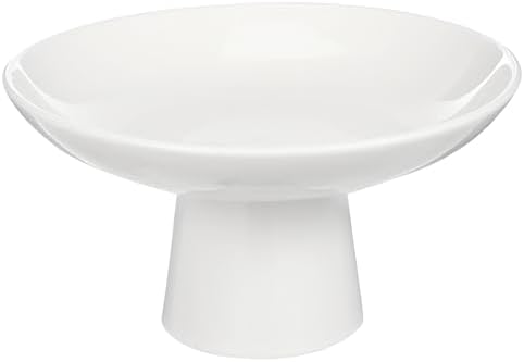 Ipetboom Footed Ceramic Fruit Bowl Decorative Pedestal Dish