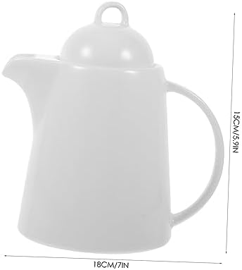 Large Capacity Ceramic Cold Kettle with Lid and Handle