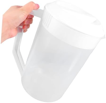 Large Capacity Plastic Pitcher for Fridge Hot Cold Beverages