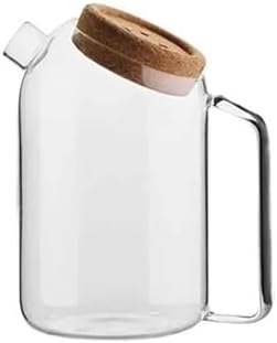Cold Kettle Glass Water Pitcher Set for Hot and Cold Use