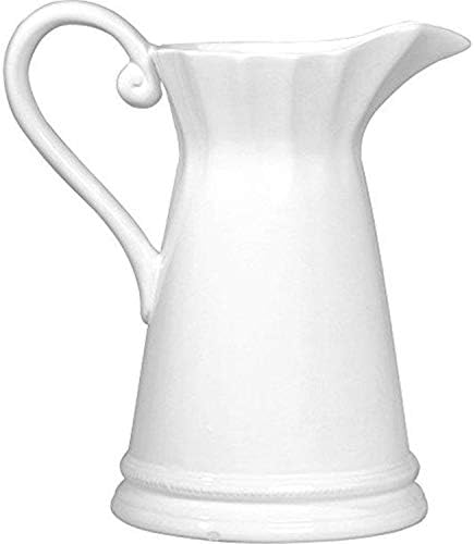 AB Home 9 Inch Maisie Pitcher Classic White