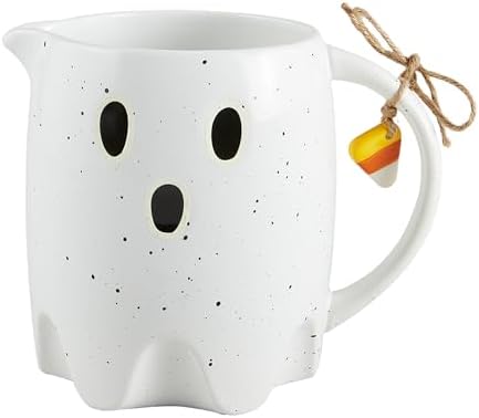 Mud Pie Ghost Glow Dark Pitcher 70 Oz