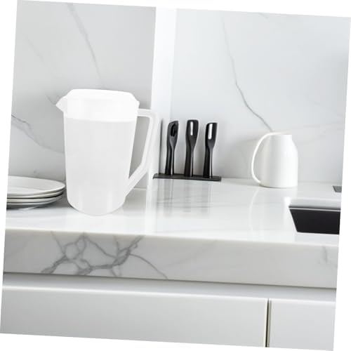 Large Capacity Plastic Pitcher for Fridge Hot Cold Beverages