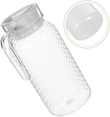 FUNOMOCYA Acrylic Cold Water Pitcher Lid Reusable Juice Jug