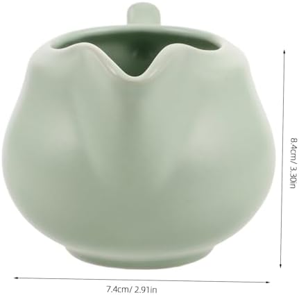 STOBAZA Ceramic Creamer Pitcher 10oz
