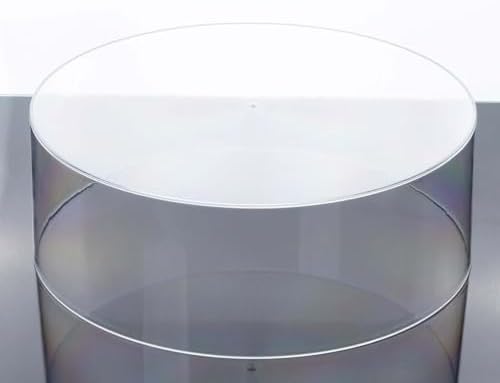 Efavormart 14 Inch Round Clear Acrylic Cake Stand