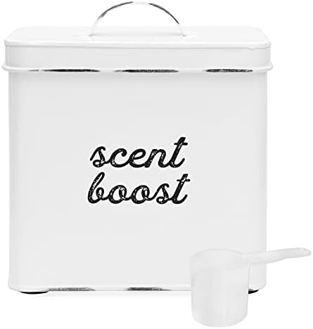 AuldHome Design Laundry Scent Booster Storage Container White