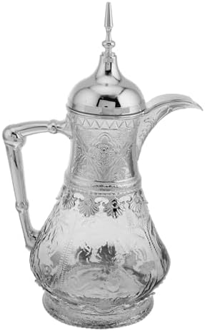 STOBAZA Glass Cold Water Pitcher with Handle