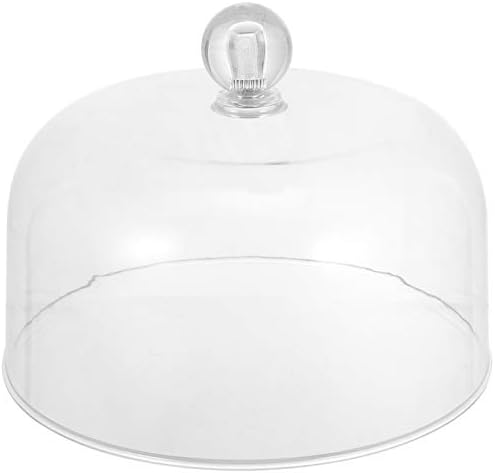 Cabilock Plastic Cake Dome Cover Round Stand Display