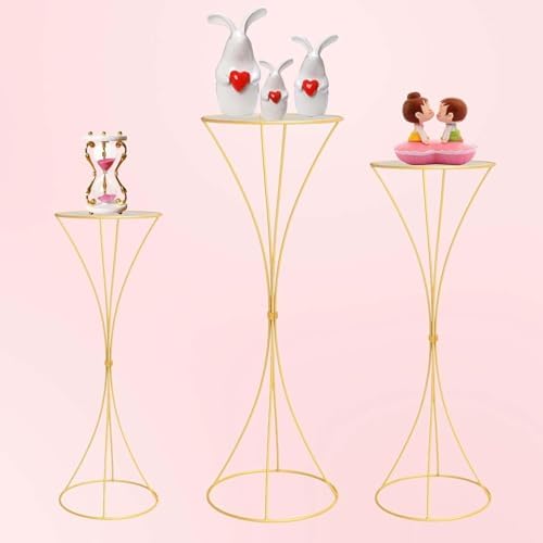 Kapaga 3pcs Cylinder Stands for Party and Wedding Display