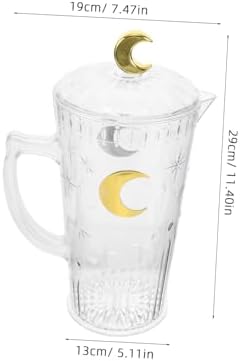 STOBAZA Moon Pattern Large Capacity Water Pitcher