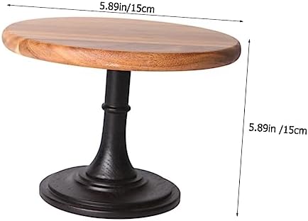 Wooden Cake Stand with Modern Design for Cupcakes and Desserts