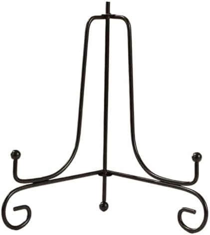 2pcs Compact Pot Lid Holder with Black Iron Frame