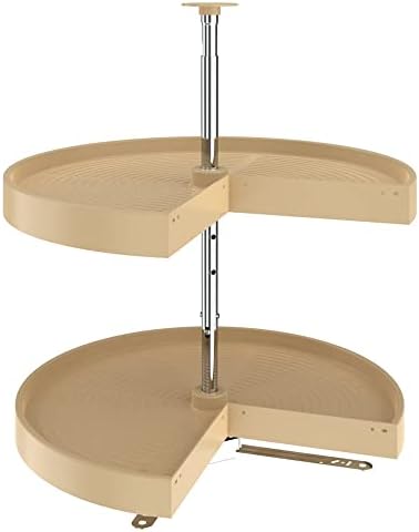 Rev-A-Shelf 24 Dual Tier Pie-Cut Lazy Susan Organizer