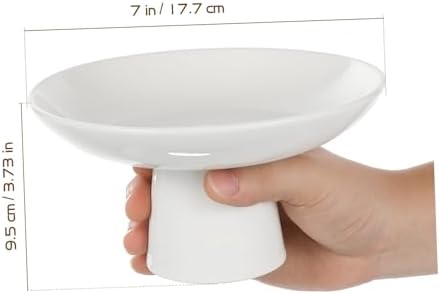 Ipetboom Footed Ceramic Fruit Bowl Decorative Pedestal Dish