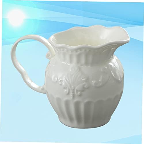 STOBAZA Baroque Style Ceramic Milk Jug Coffee Pot