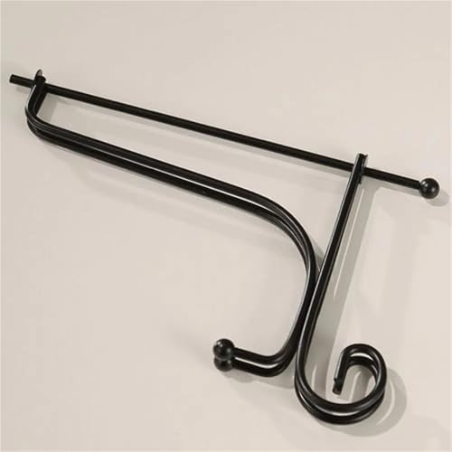 2pcs Compact Pot Lid Holder with Black Iron Frame