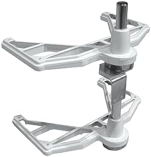Rev-A-Shelf 39 in Polymer Two-Tier Lazy Susan Almond