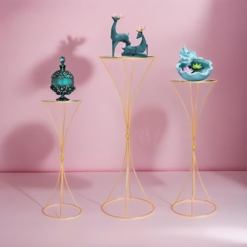 Kapaga 3pcs Cylinder Stands for Party and Wedding Display