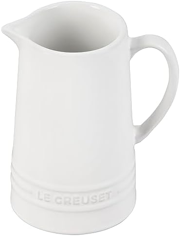 Le Creuset Stoneware Small Pitcher 10 oz White