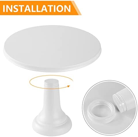 Bamboo Fiber Cake Stand with Spatula 96 Inch