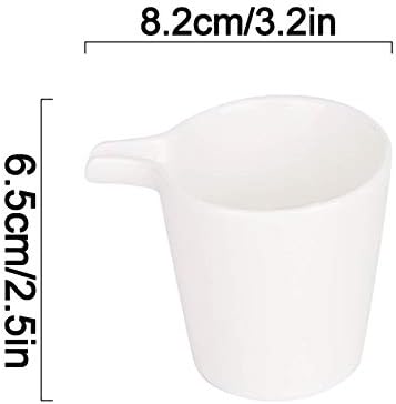 Ceramic Milk Frother Pitcher Set for Coffee and Tea