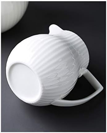 White Ceramic Milk Jug Large Capacity Jugs for Tea and Coffee