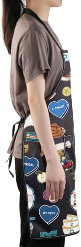 JNIAP Hanukkah Cooking Apron Israeli Gift