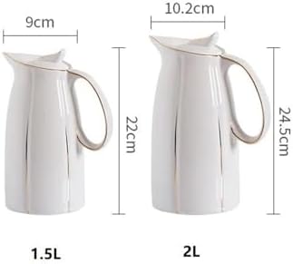 Cold Kettle 15L 2L Ceramic Water Pitcher With Handle