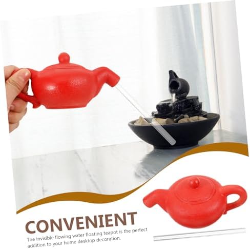 Mikikit Floating Teapot Decor Fountain