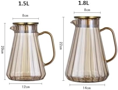 Cold Kettle Large Capacity Glass Pitcher Set