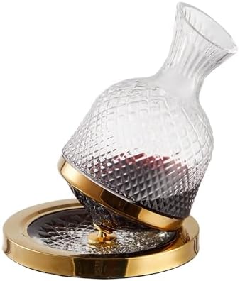 Kmelep Red Wine Decanter with 360 Rotation