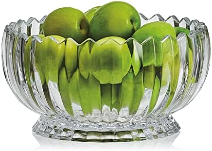 Mikasa Estate Crystal Footed Bowl 9 Inch