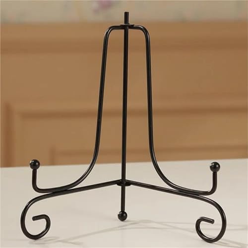 2pcs Compact Pot Lid Holder with Black Iron Frame