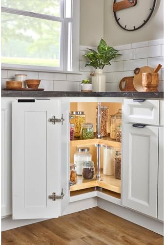 Rev-A-Shelf Dual Shelves Lazy Susan Organizer