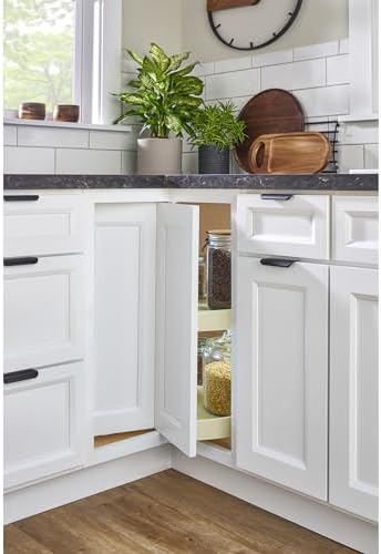 Rev-A-Shelf 24 Dual Tier Pie-Cut Lazy Susan Organizer