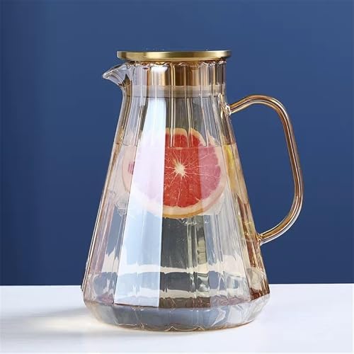 Cold Kettle Large Capacity Glass Pitcher Set