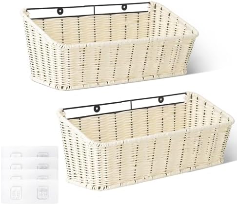 GRANNY SAYS Wicker Hanging Basket 2 Pack
