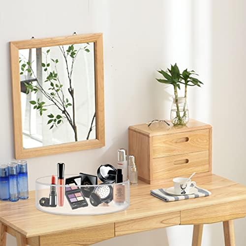 NOKI Clear Acrylic Cake Stand 11 Inch Cylinder Risers