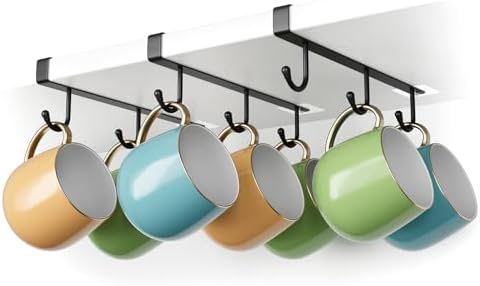 ECROCY 3pcs Mug Holder No Drilling