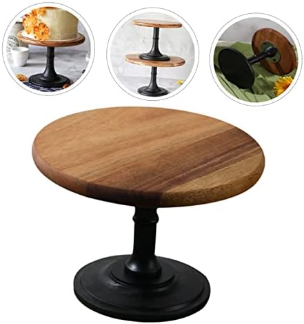 Wooden Cake Stand with Modern Design for Cupcakes and Desserts
