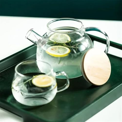 Cold Kettle 18L Transparent Glass Pitcher Set