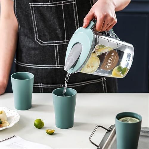 Cold Kettle 21L Plastic Water Pitcher with Lid and Handle