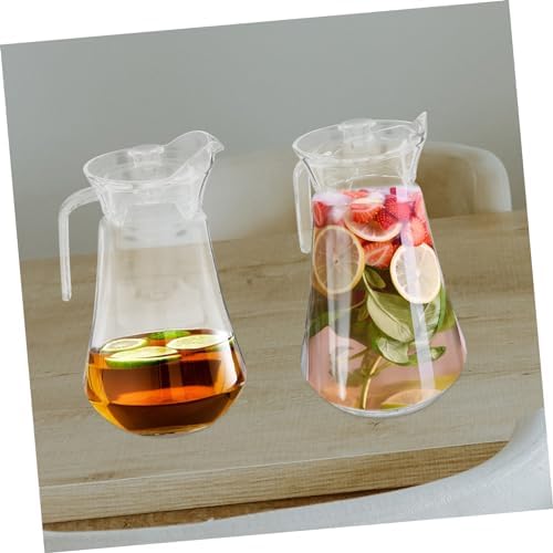 2L Shatterproof Acrylic Juice Pitcher with Lid